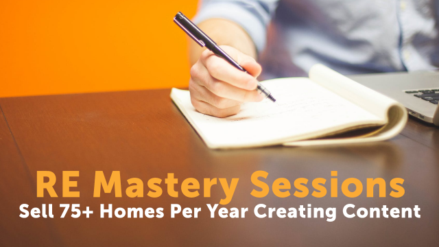 Sell 75+ homes per year creating content 