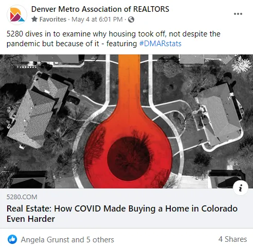 trending on facebook 