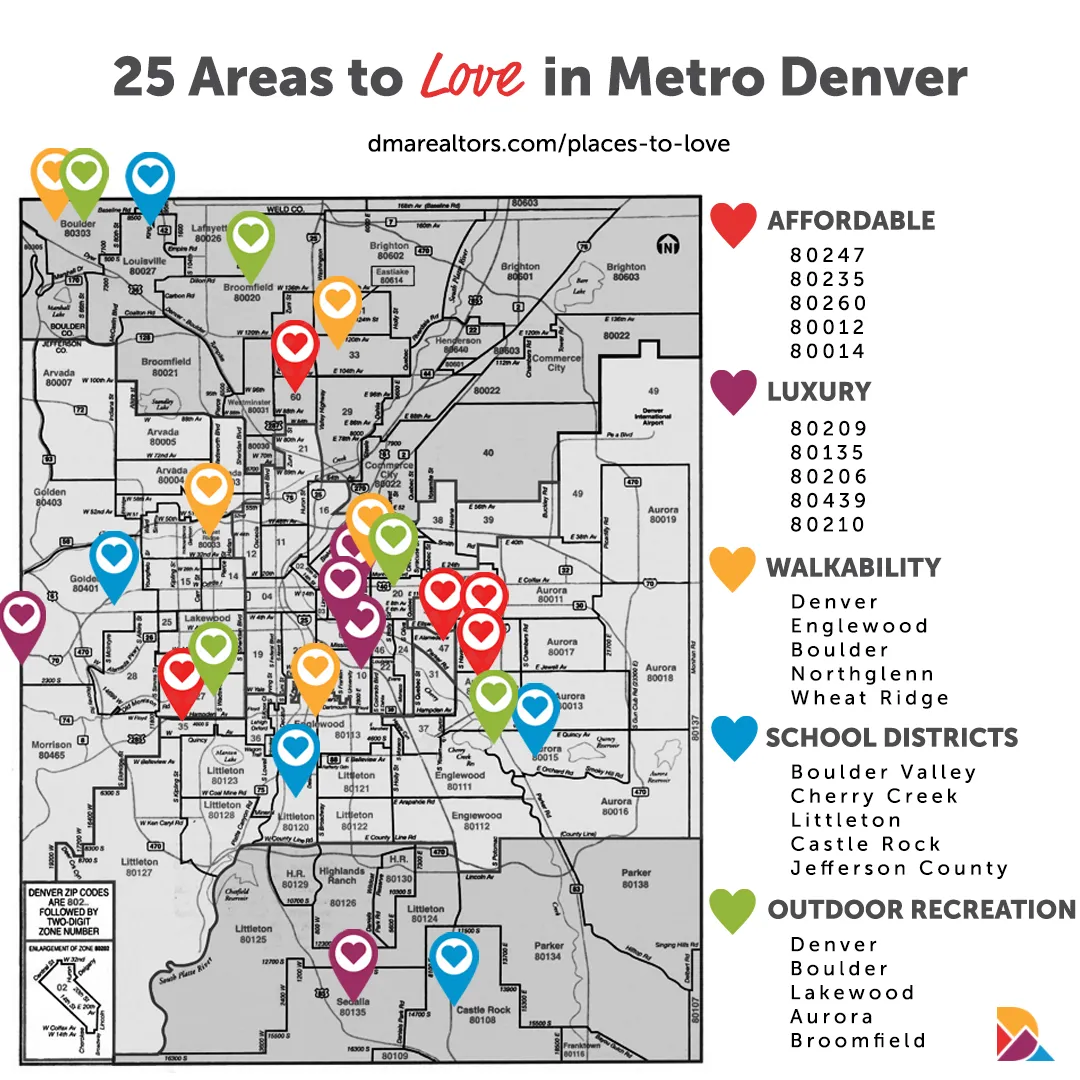25 Areas to Love in Metro Denver