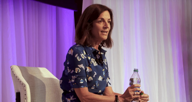 2019 Wired Summit Keynote Speaker - Ruth speaking on stage