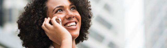 woman on the phone